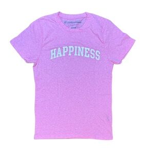 Prince Peter Heather pink Happiness graphic tee women’s size XS NWOT